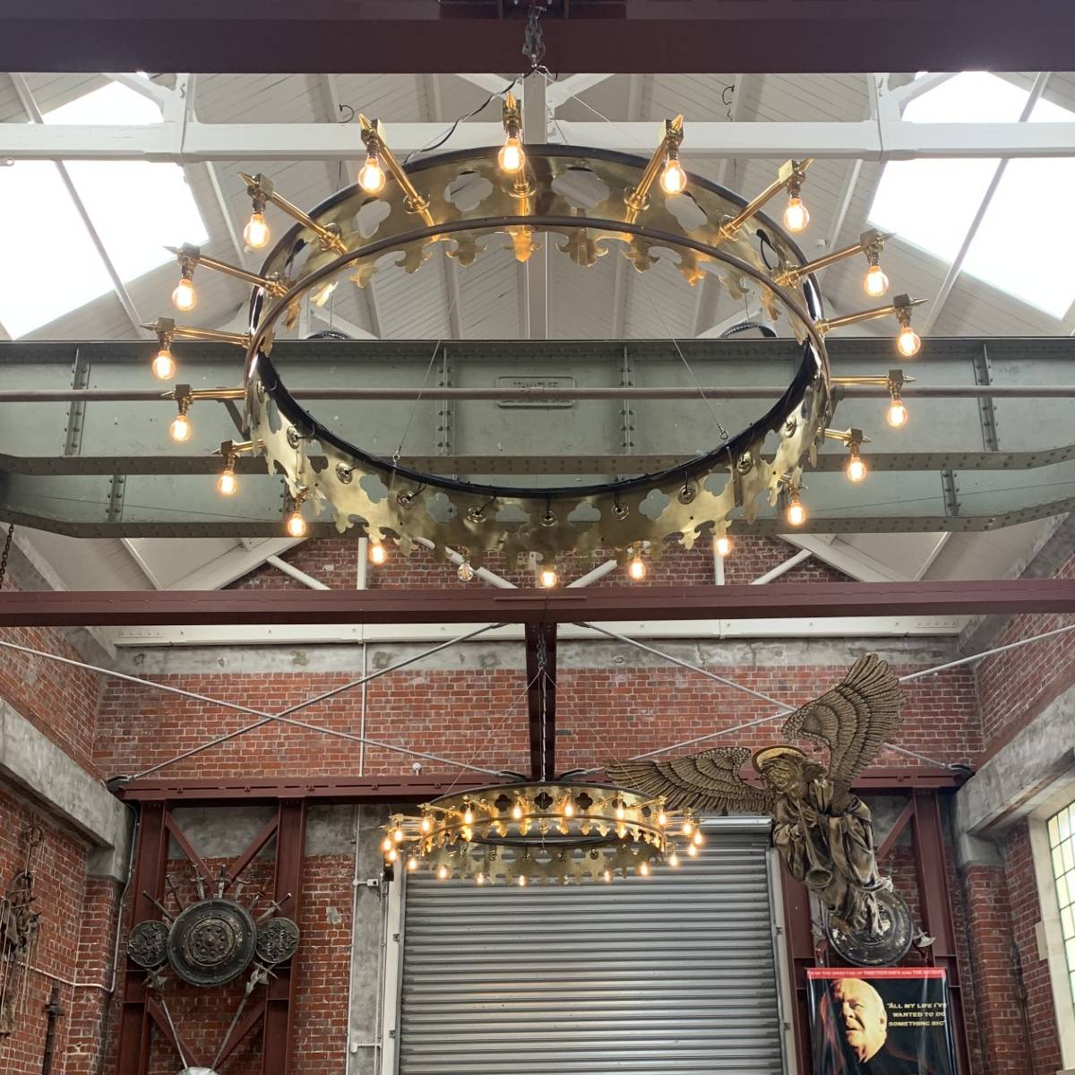Restored Cathedral Chandeliers